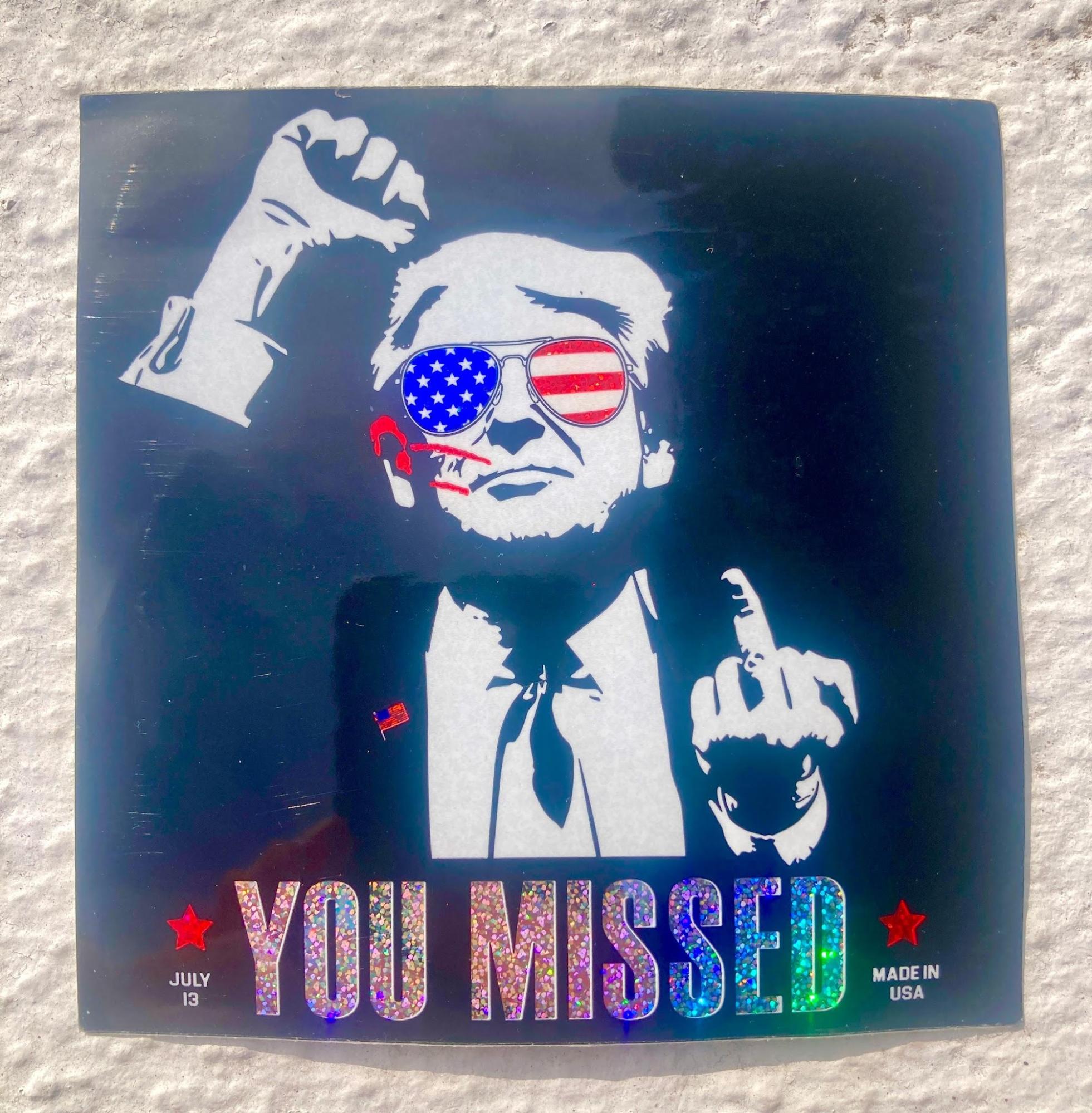 You Missed Sticker created by Author